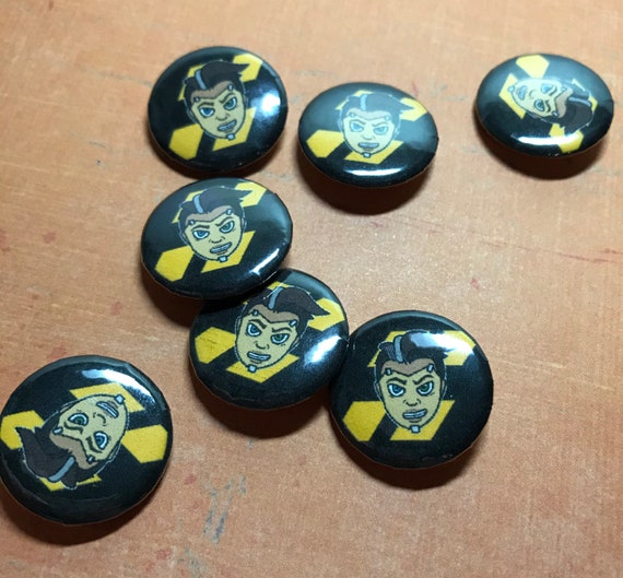 1-25mm button badge pin Games-space invaders 