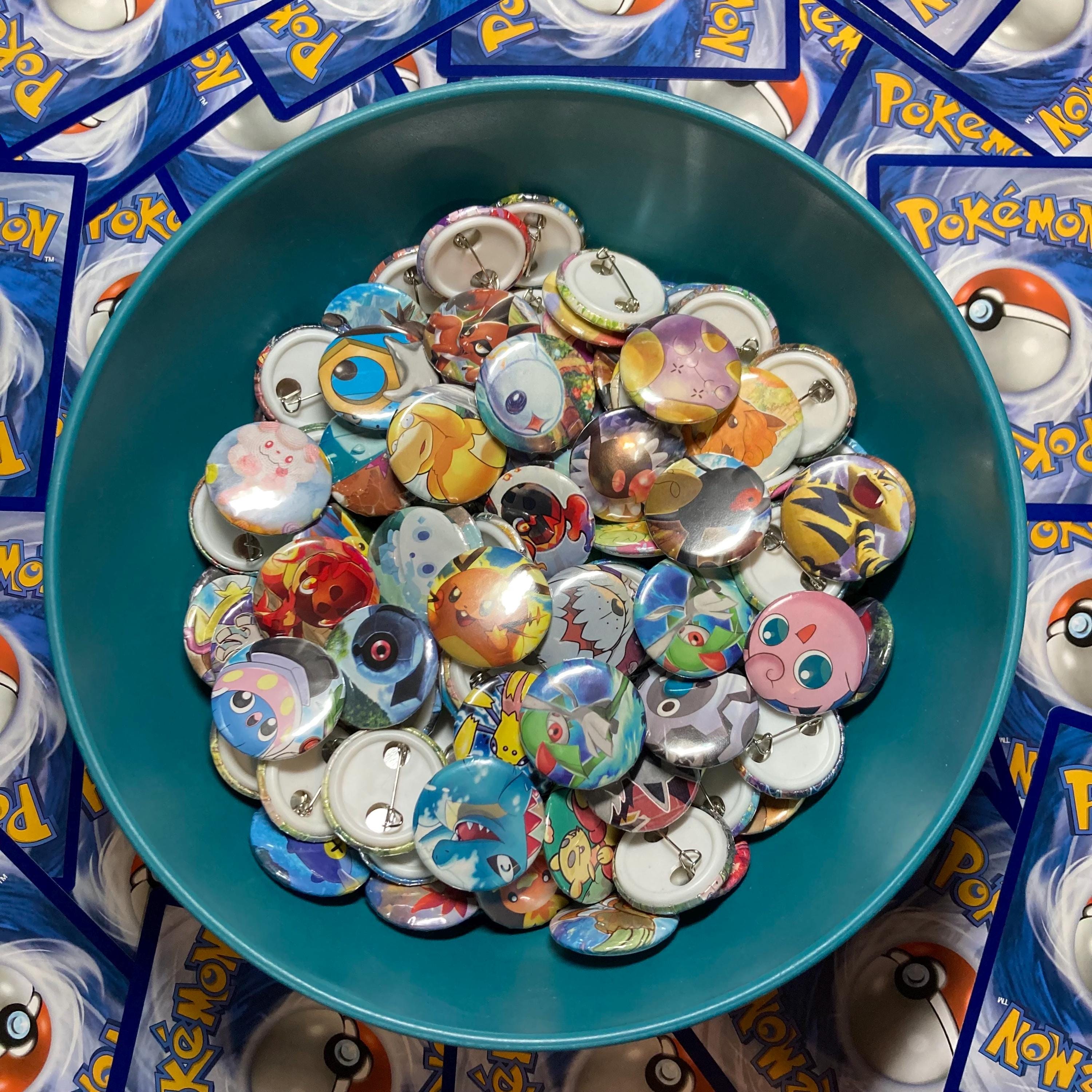 Pokémon Card Button Badge Confetti Scoops