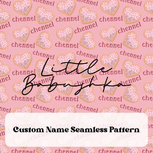 Heart Cookies / Name File / Digital Download