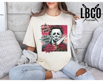 Valentines Horror Michael Myers T-Shirt