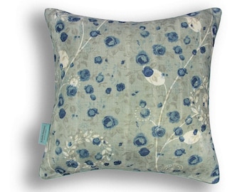 Sapphire Blue Outdoor Pillow Cover Sapphire Decorative Pillow Cover