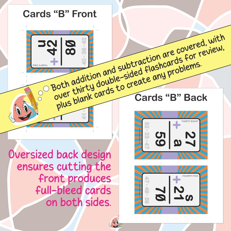 Algebra Introduction Flashcards - Solve for the Unknown Variable - Math ...