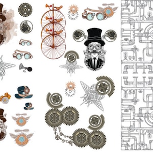 Dixie Belle - Belles and Whistles - Steampunk Transfer