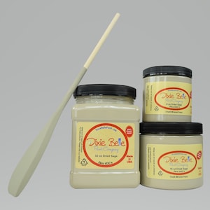 Dixie Belle Dried Sage Chalk Mineral Paint. Soft Gray Green Furniture, Decor, Wood, Metal, Glass, Ceramic, Fabric, or Cabinet Paint.
