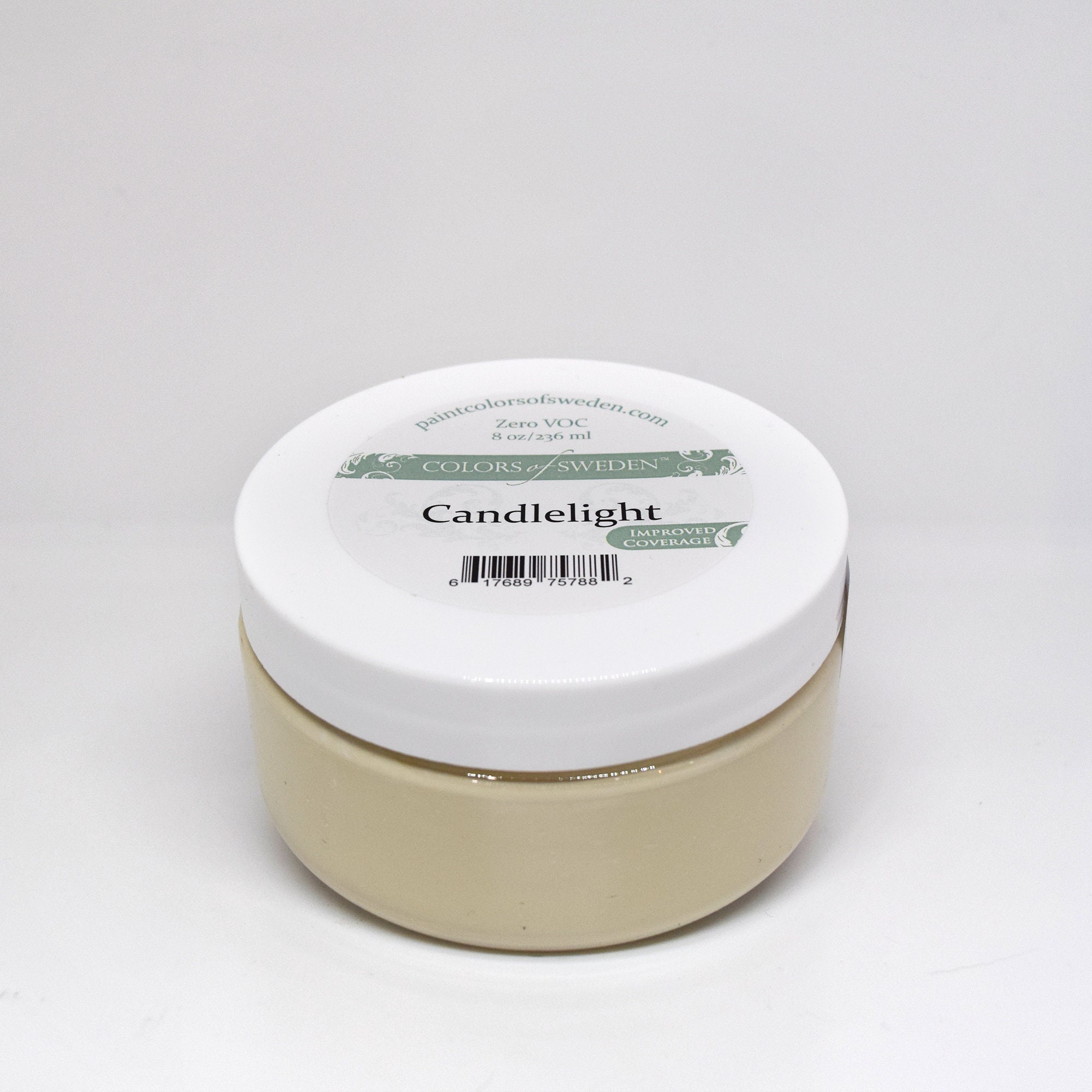 Paint Couture  Colors of Sweden CANDLELIGHT Acrylic   Paint, Furniture, Decor, Wood, Metal, Glass, Ceramic, Fabric, or Cabinet Paint.