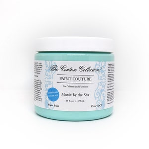 Paint Couture, Moxie By The Sea, Acryl Mineral Water Based Paint, Meubels, Decor, Hout, Metaal, Glas, Keramiek, Stof of Kastverf.