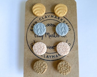 How To Make Clay Knot Earrings