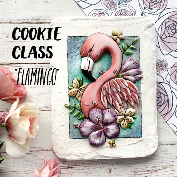 Cookie class - Flamingo