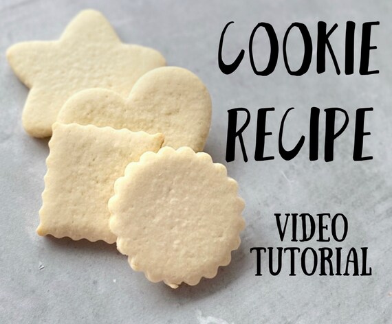 Cookie recipe - video tutorial