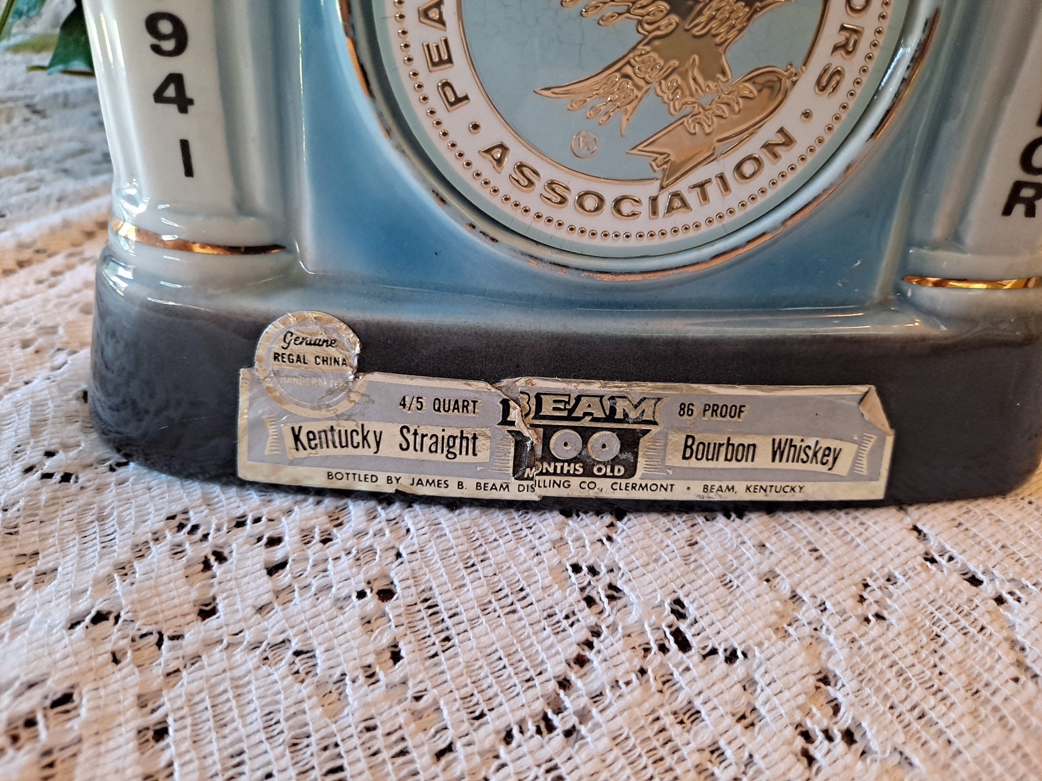 Jim Beam Pearl Harbor Commemorative Decanter Etsy