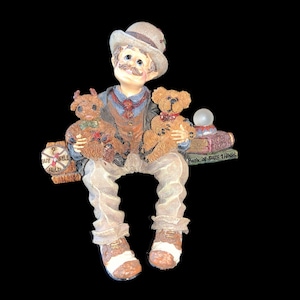 Boyds Bears Wee Folkstones Faeries Collection - Henry K Wallstreet Resin Shelf Sitter