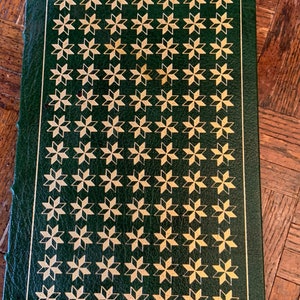 A Week on the Concord and Merrimack Rivers by Henry David Thoreau First Edition Easton Press Leather Book w/ Gold Leaf vintage
