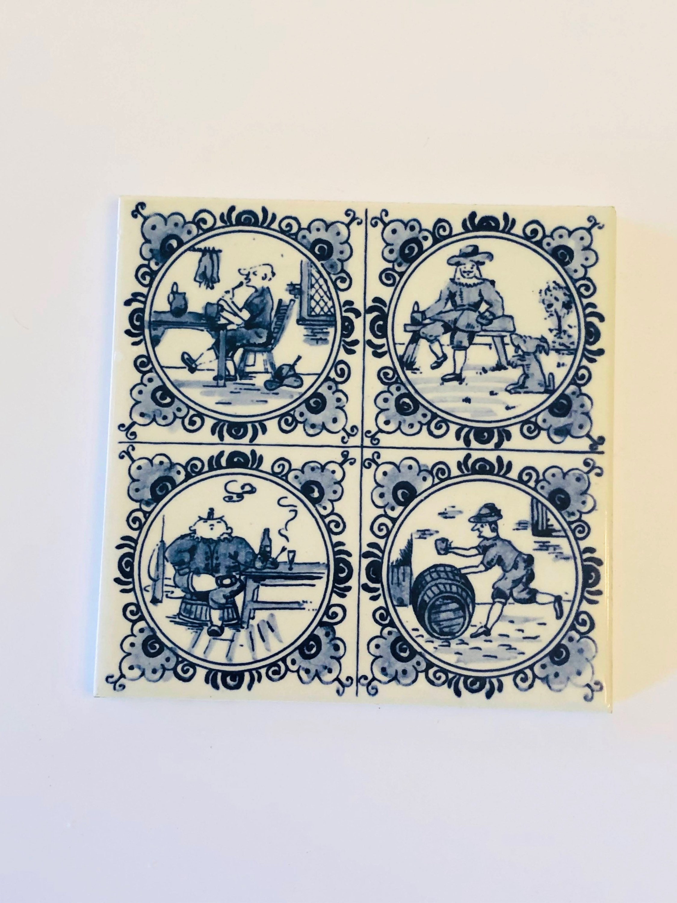 デルフトタイル陶板 デルフトタイル.b | VIEW ANTIQUES