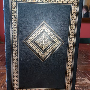 The Alhambra Washington Irving First Edition Book Easton Press Leather Bound Novel Deluxe Edition Special Edition