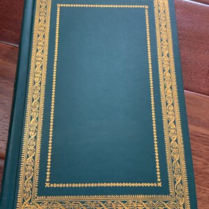 The History of Tom Jones by Henry Fielding International Collectors Edition Vintage Book 24k Gold Embossing leather book