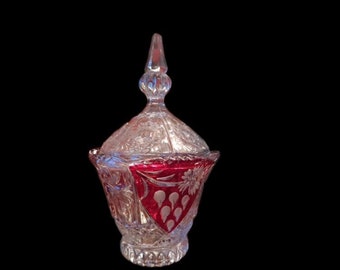 Bleikristall Crystal Vase / Anna Hutte Crystal /Lead Crystal