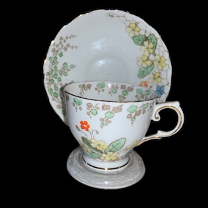 Tuscan Tea Cup & Saucer—Vintage