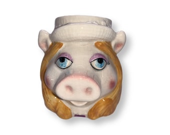 Fräulein Piggy Tasse Vintage Muppets Dekor