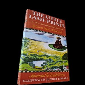 The Little Lame Prince Illustrated Junior Library by Dinah Maria Mulock Craik Vintage Book
