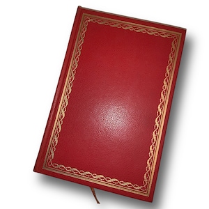 Jack London Sailor on Horseback by Irving Stone International Collectors Edition Vintage Book 1950s Leather Book