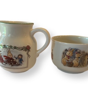 Villeroy & Boch Foxwoods Tales Creamer Sugar Bowl—w/ Box