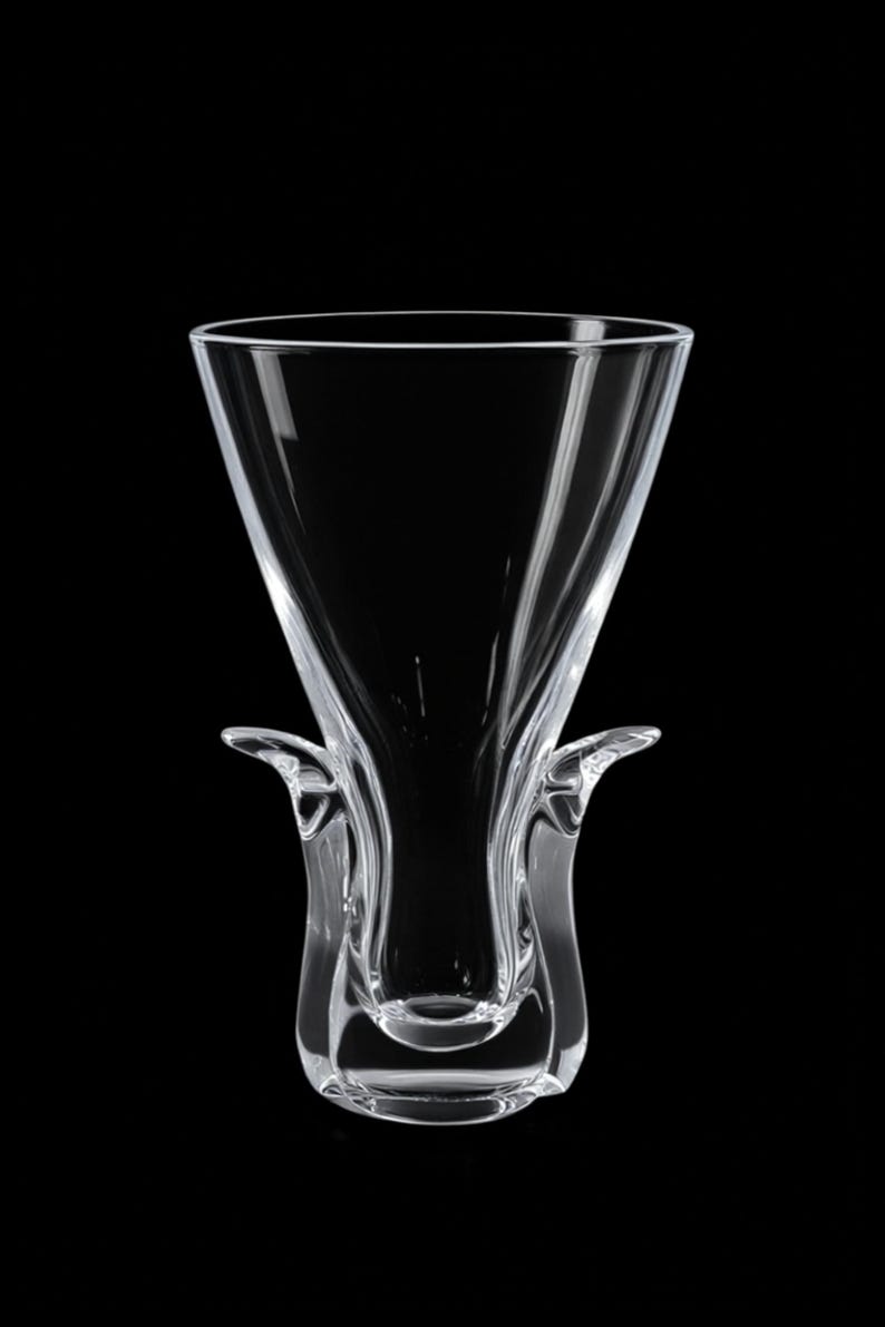 Steuben Lyre Vase - Thumbnail 2