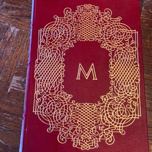 Moliere Tartuffe & The Would Be Gentleman First Edition Easton Press Leather Book w/ Gold Leaf vintage book