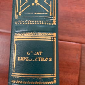 Great Expectations by Charles Dickens International Collectors Edition Vintage Book Leatherette