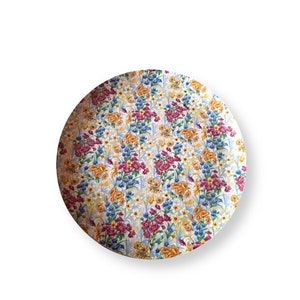 Vintage Chintz Kakfat: Charmig engelsk Cottage Core Erphila Porslin Serveringsfat för underhållning