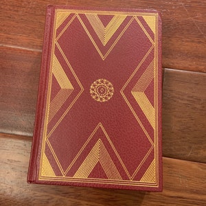 The Silver Chalice by Thomas B. Costain International Collectors Edition Book Vintage Leatherbound Book Leather Book