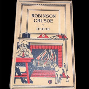 Robinson Crusoe (hardcover) door Daniel Defoe, uitgave uit de jaren 1920?