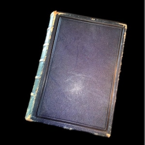 Longfellow’s Poetical Works Leather Book Decor Antique Book 1877
