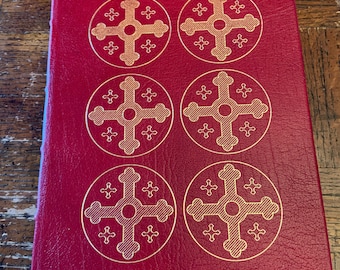 The Confessions of St Augustine First Edition Easton Press Leather Book Vintage