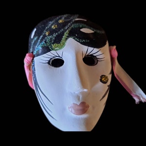 Hand-painted Porcelain Mask very Small