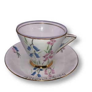 Phoenix Hand Painted Bone China Tea Cup & Saucer