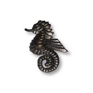 Sterling Sea Horse Seahorse Pin