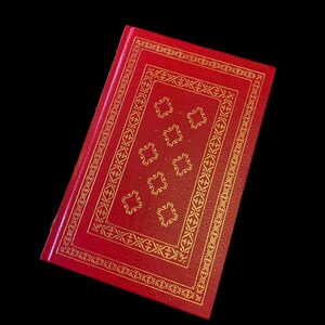 The Red & the Black Franklin Library Leather book w/ Gold Leaf Vintage book