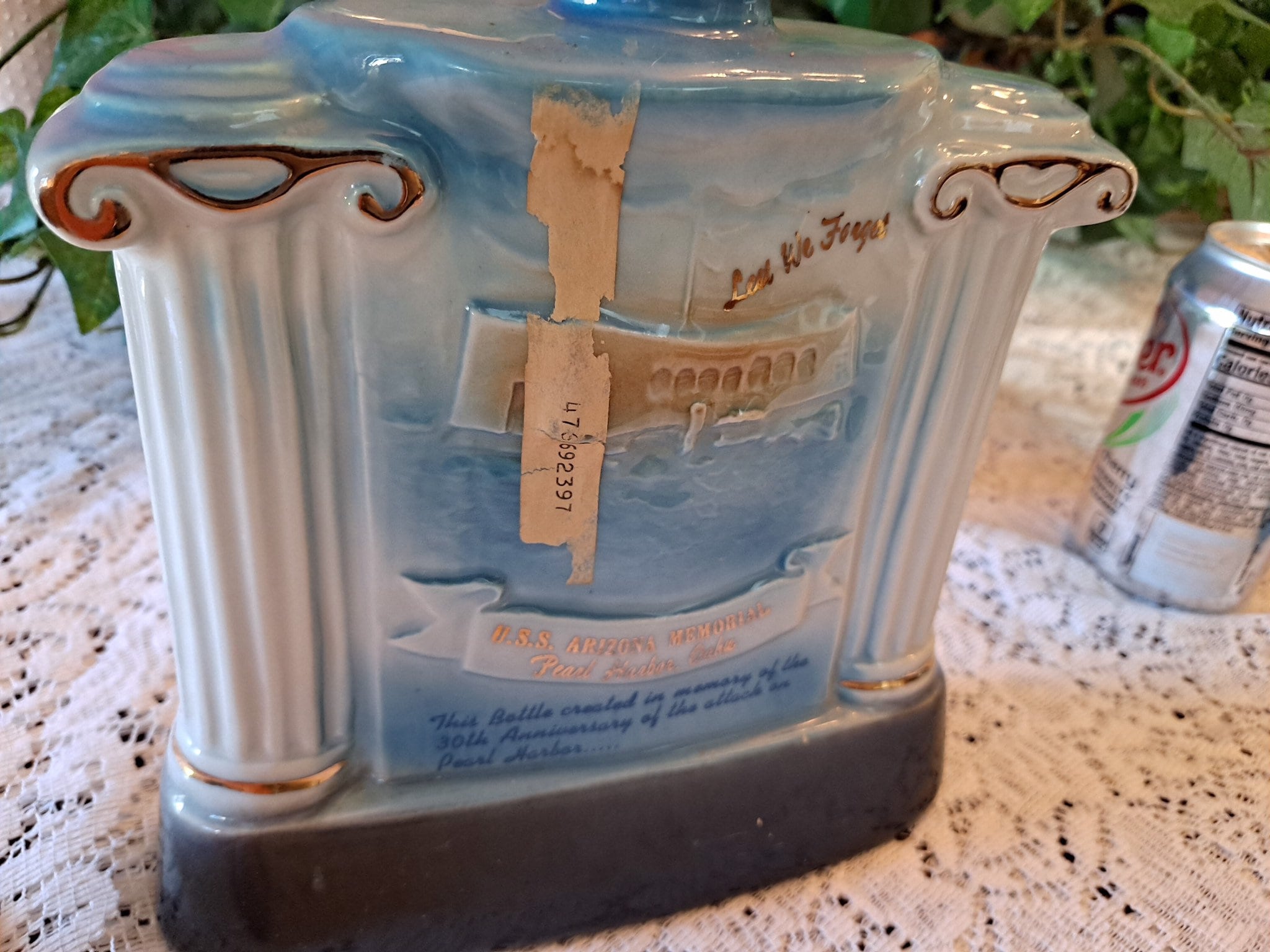 Jim Beam Pearl Harbor Commemorative Decanter Etsy