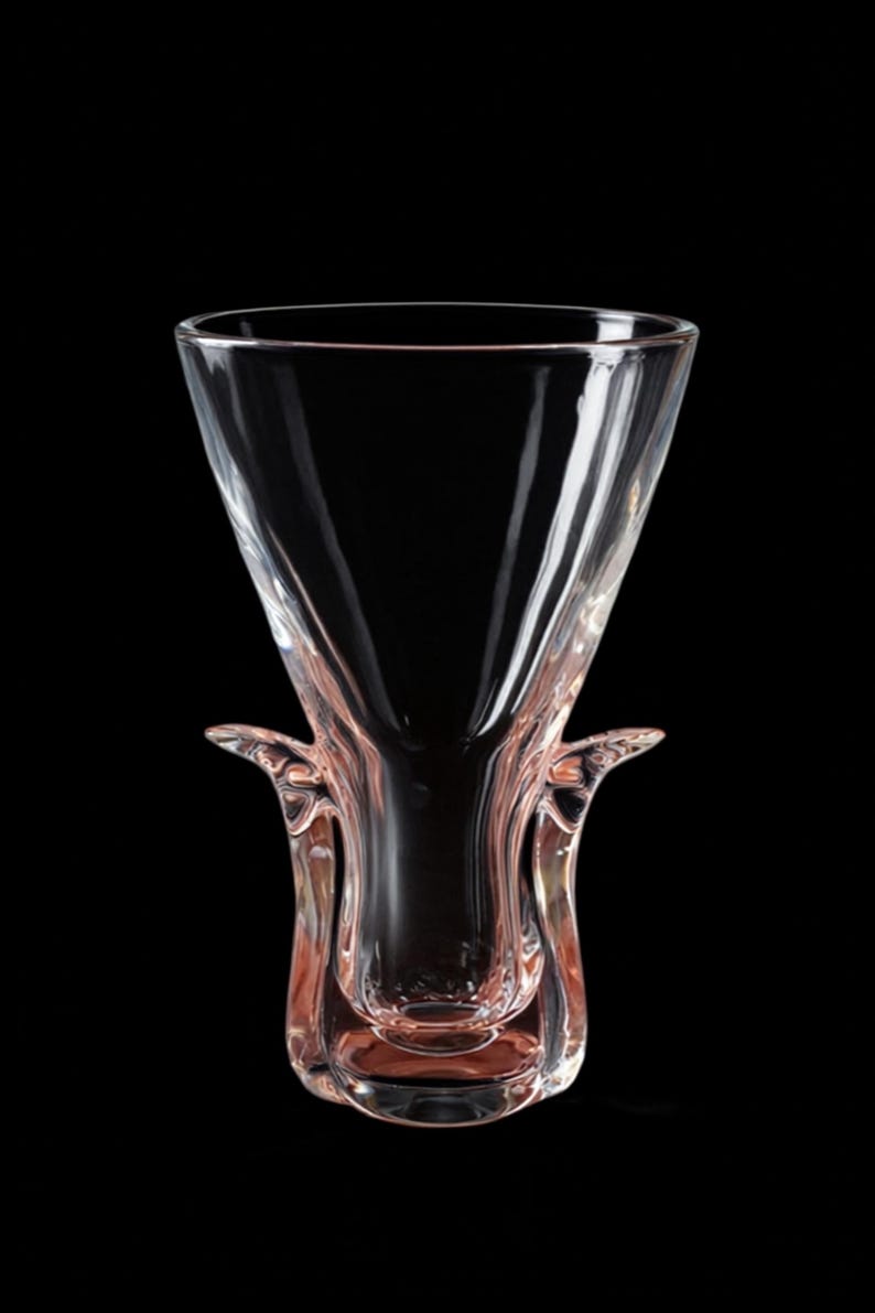 Steuben Lyre Vase - Thumbnail 4