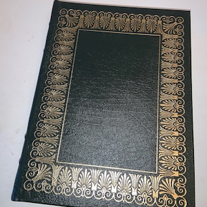 Politics & Poetics by Aristotle Easton Press Leather Book w/ Gold Leaf Vintage Book Classic