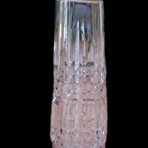 Leaded Crystal Bud Vase