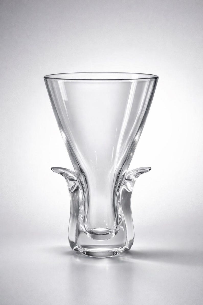 Steuben Lyre Vase - Thumbnail 3