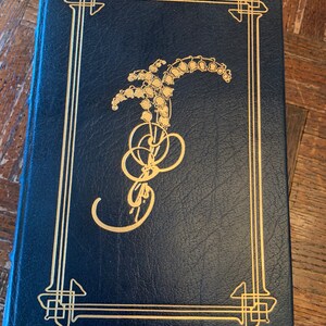 Novela Vanity Fair de William Makepeace Thackeray Primera edición Libro de cuero de Easton Press Libro vintage con hojas doradas