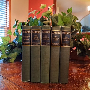 Set of Five O. Henry Books