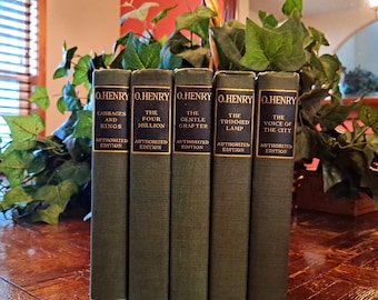 Set of Five O. Henry Books