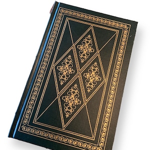Twain The Adventures of Huckleberry Finn Franklin Library Leather book w/ Gold Leaf Vintage book