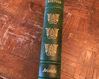 Politics & Poetics by Aristotle First Edition Book Easton Press Leather Book w/ Gold Leaf