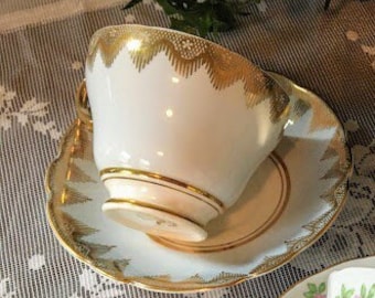 Regency Bone China Tea Cup & Saucer Vintage China Set