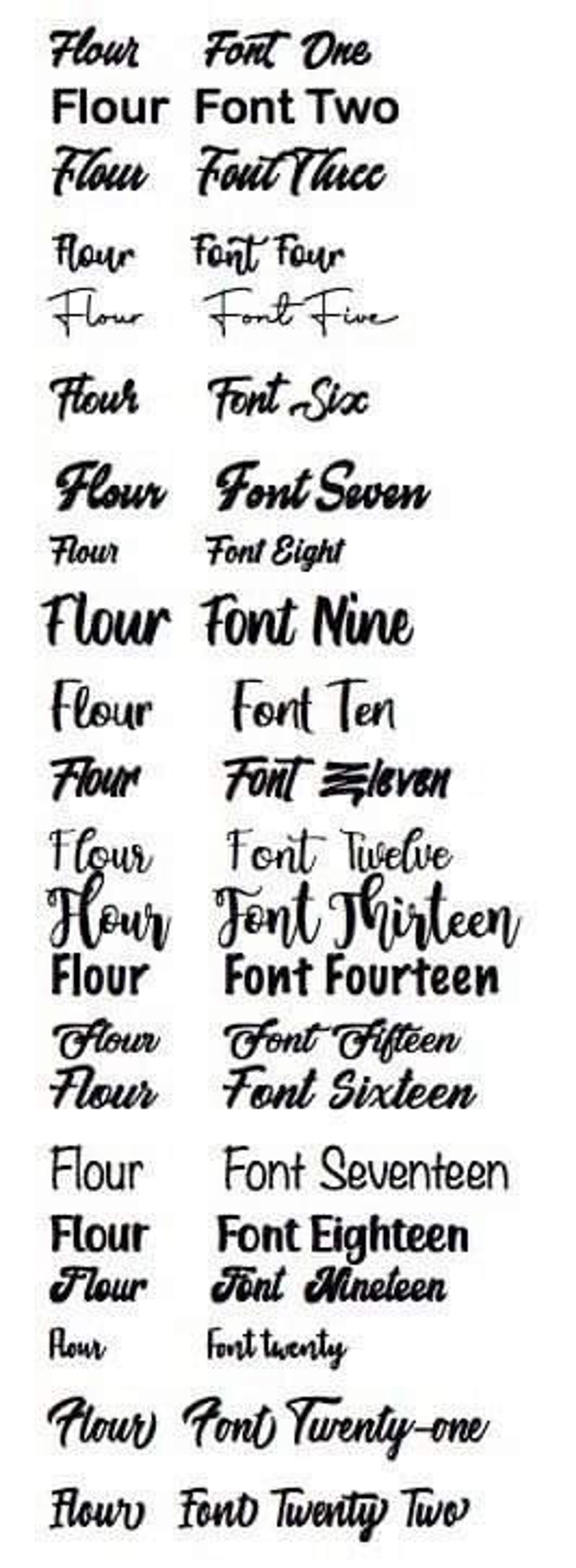 Custom Garage Tool Box Labels – 10 Labels, Your Choice Of Text & Font - View #5