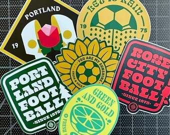 Green & Gold Sticker Pack 01